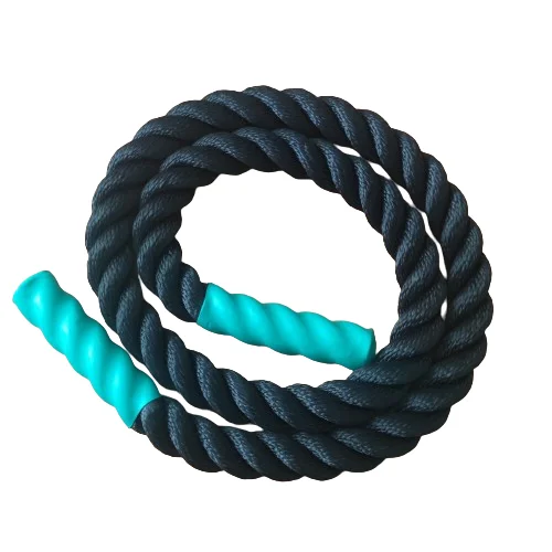 Пользовательский Размер 9 м Боевая веревка с PP ядром полиэфирная куртка для упражнений