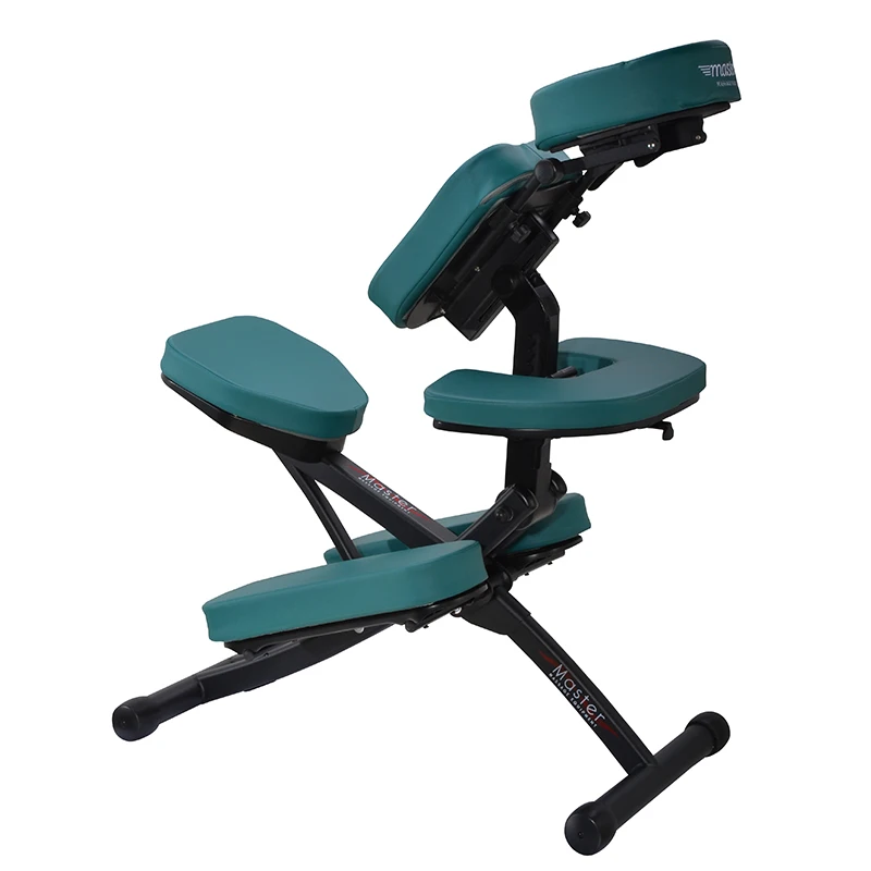 Portable Lightweight Massage Chair Leather Pad Travel Acupuncture Massage Tattoo Spa Chair with/Carrying Bag