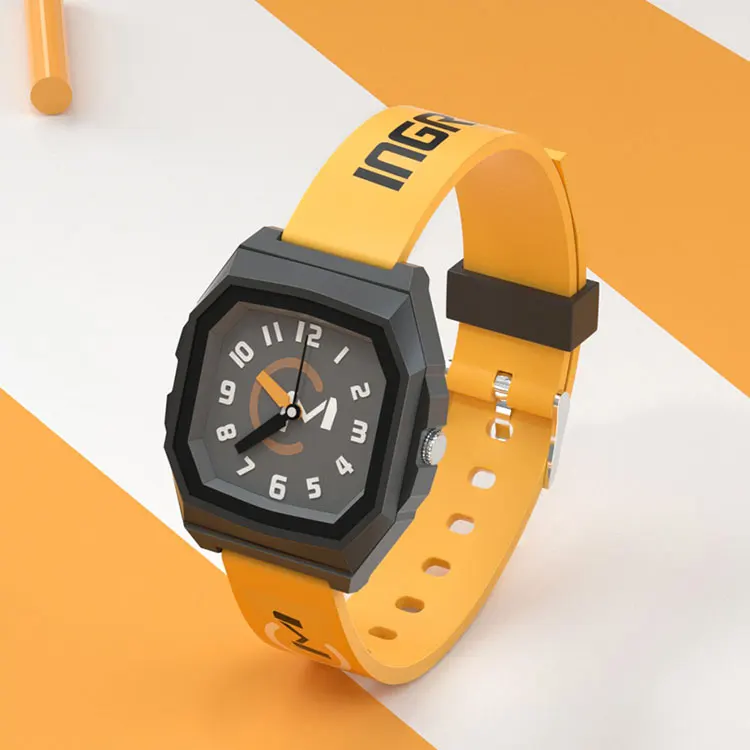 Новое поступление кварцевые часы с квадратным циферблатом студенческие рождественские подарки водонепроницаемые Модные наручные