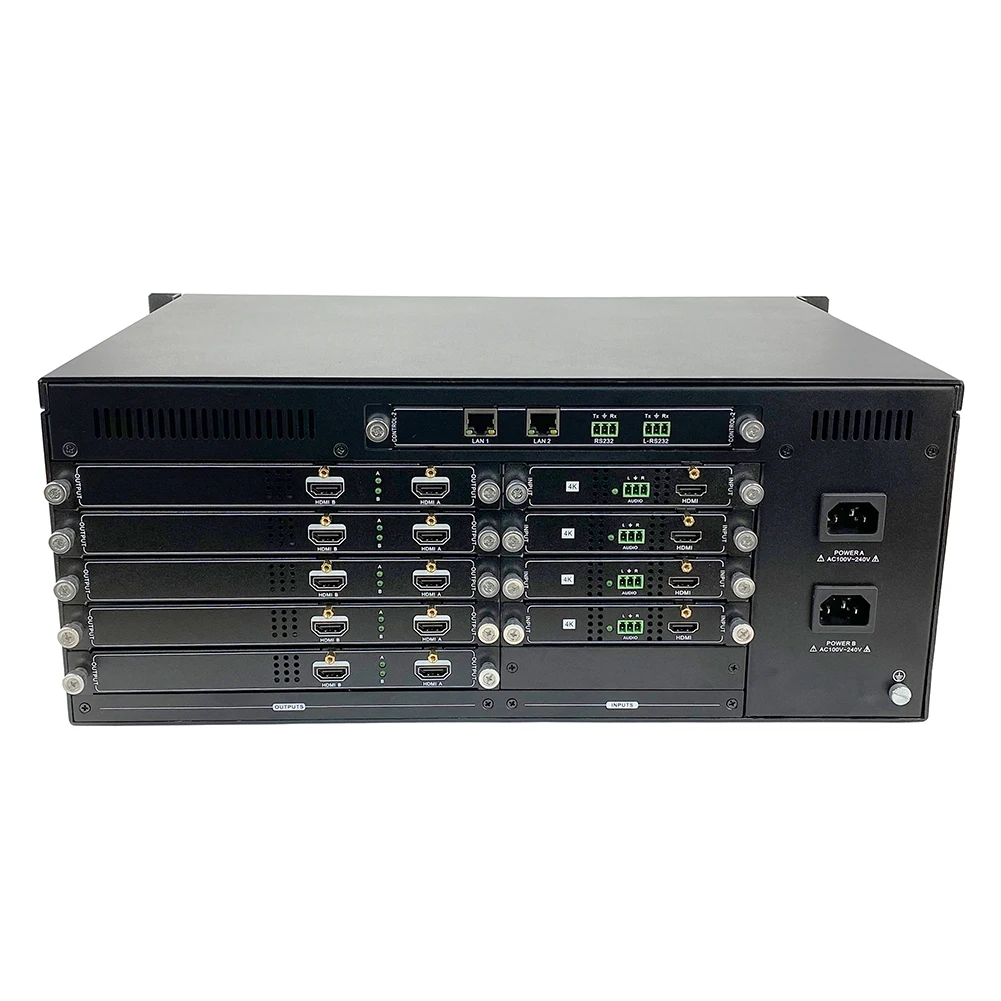 Video wall controller 4k 3x5 36x36 72x72 Input