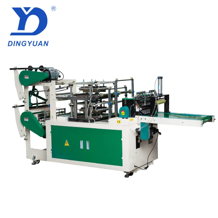 Sanyuan full automatic brand disposable plastic vest glove making machines
