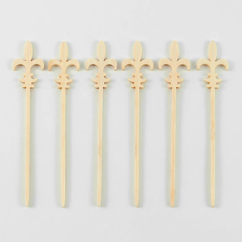 Simple And Safe To Use Sticks Bamboo Stick Bbq Bamboo Skewers For Fruit