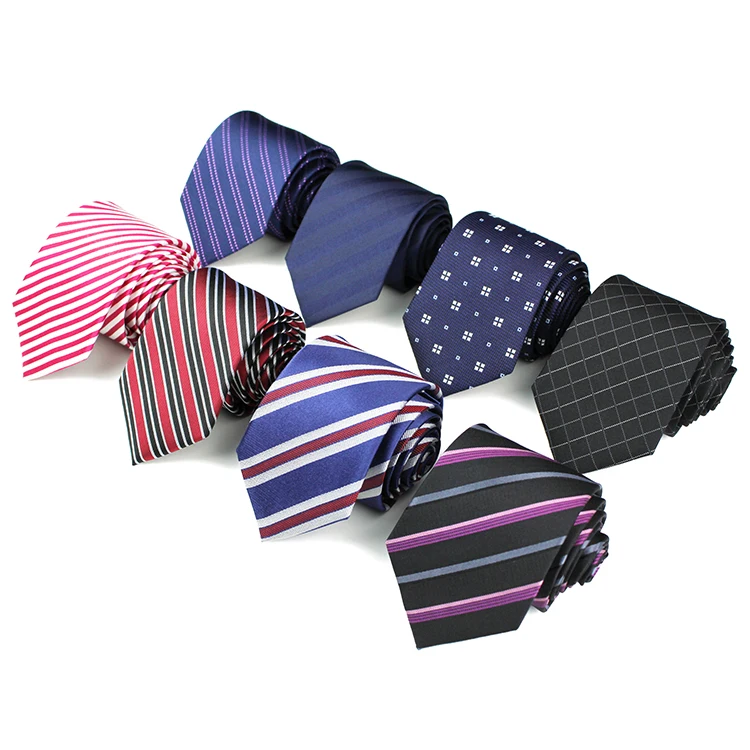 Custom Sublimation Necktie Striped Mens Ties Silk Box Set Normal Twill Silk Ties For Men Italian