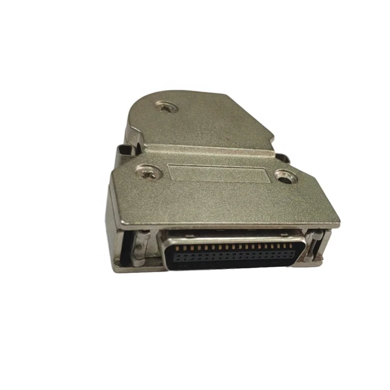 135 градусов HPCN 36 pin MDR штырьковый разъем с защелкой зажим