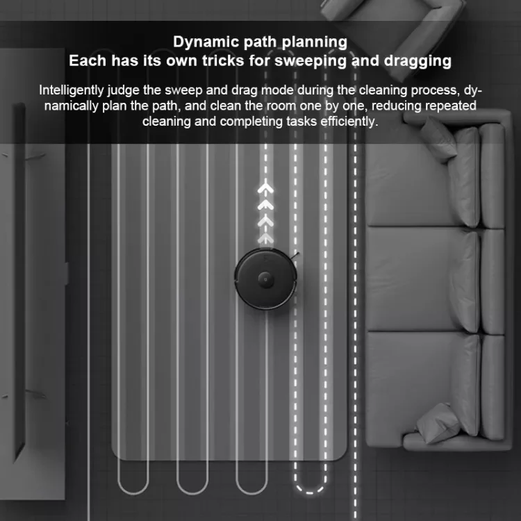 Xiaomi Mijia Robot Vacuum Cleaner Pro AI intelligent Recognition 3D Intelligent Dual Processor Surge In Suction