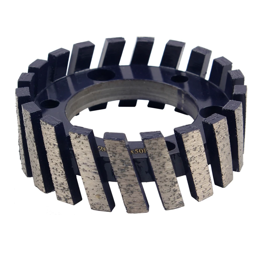 CNC tooling diamond stubbing / milling wheels for stone  granite