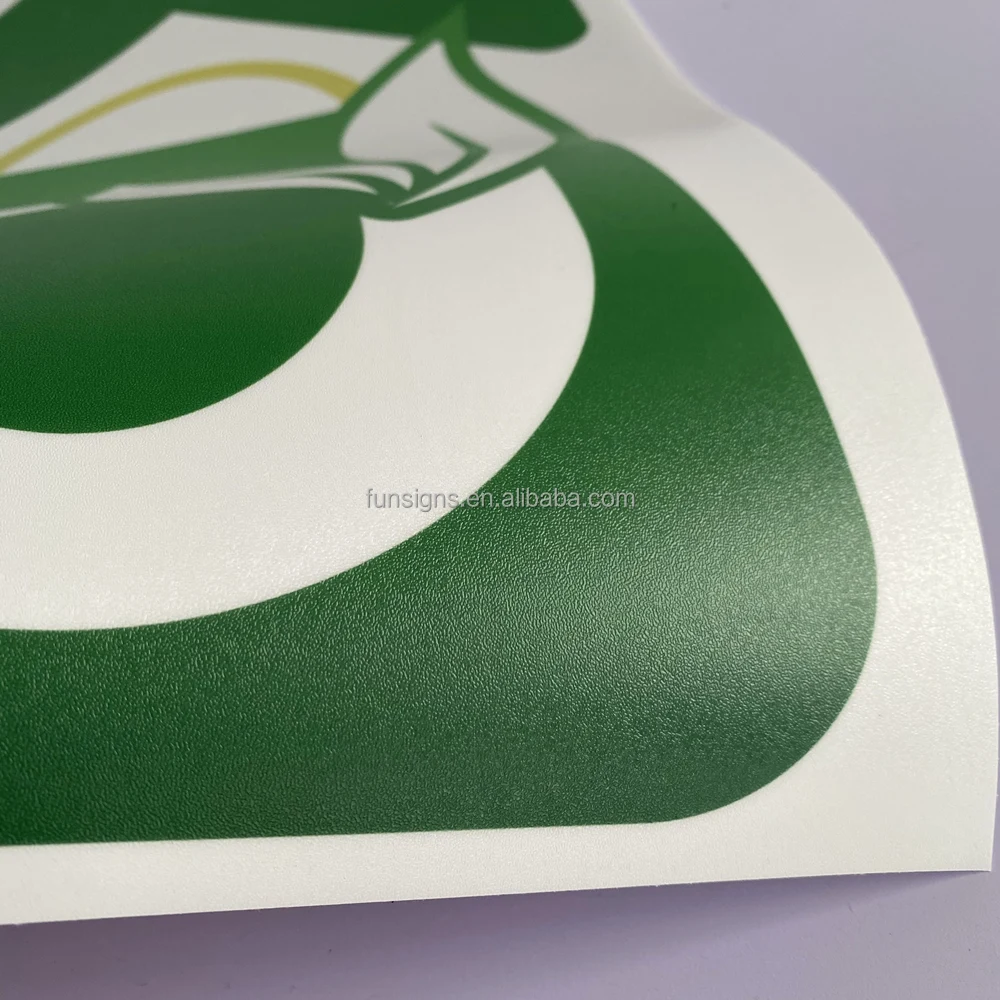 Custom Printed Color Heavy Duty Vinyl Sticker for Floor, Thick Lamination Surface Large Floor Graphic Sticker