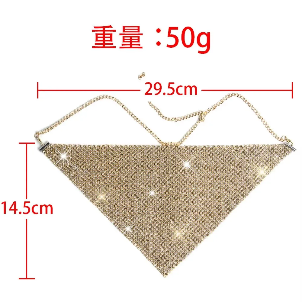 PDANY Fashion Trend Women Stylish Diamond Crystal Metal Shiny Clubwear Face Jewelry Cover Mask Style Ladies Party Accessories