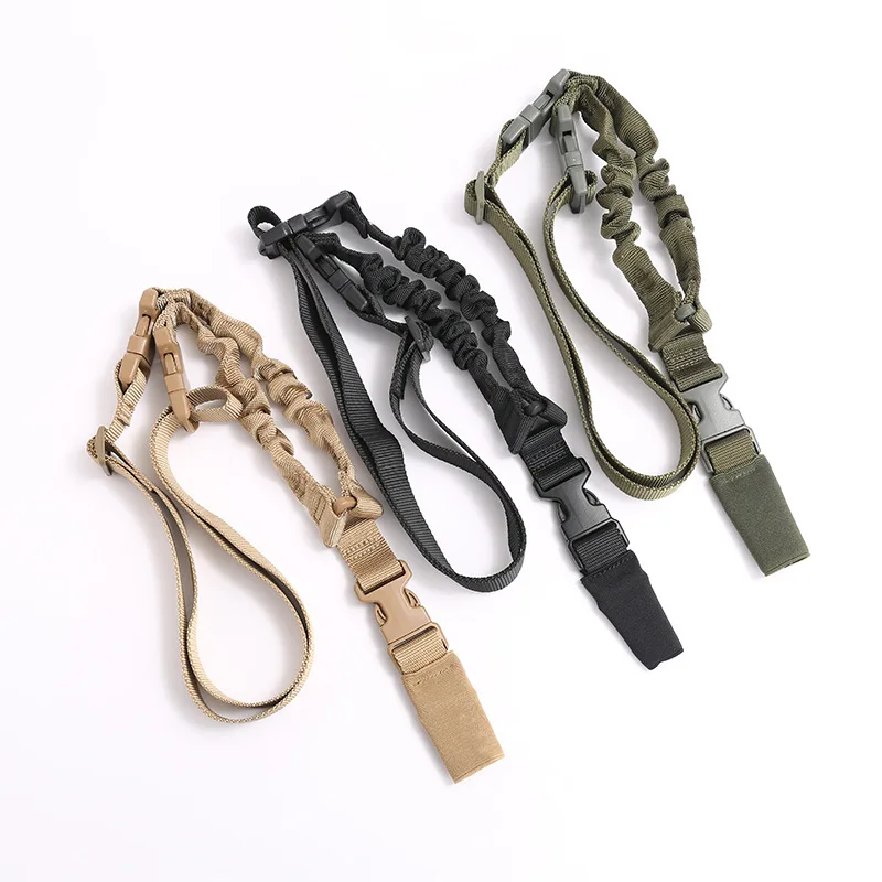 CATQ2212 New outdoor CS Single point multipurpose equipment tactical strap Water bomb slant shoulder mission rope strap