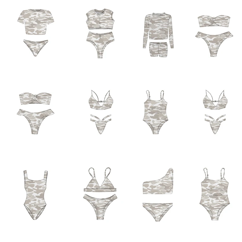 Women Swimsuit Female Swimwear, Thong Bikinis Set Brazilian Beach Wear Bathing Suit Sexy Micro Push Up Bikini/