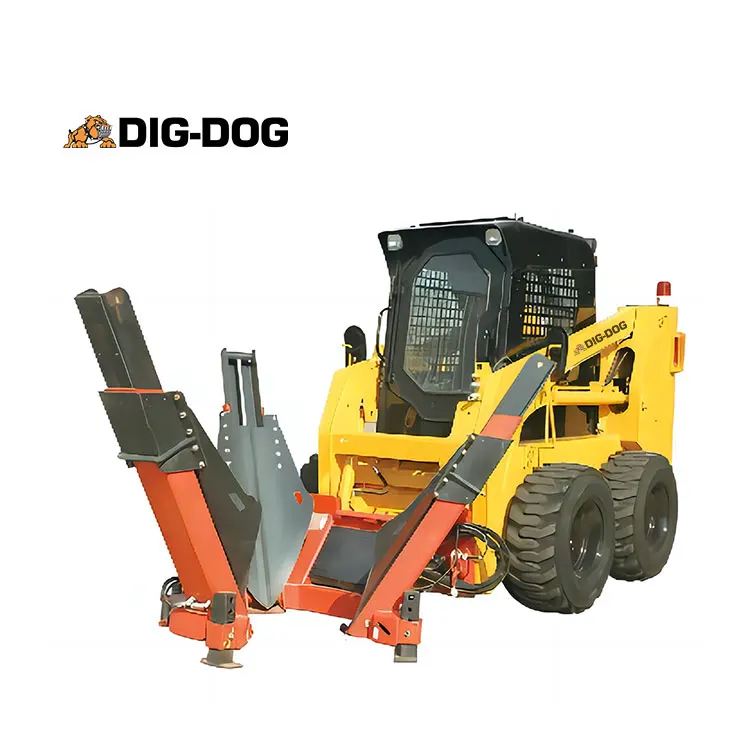 Hot sale BONOVO tree spade transplanter wheel loader tree spade china tree replanting machine for sale