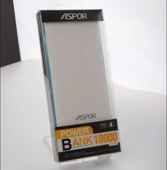 
Pocket portable power bank 10000 mAh with lead light 