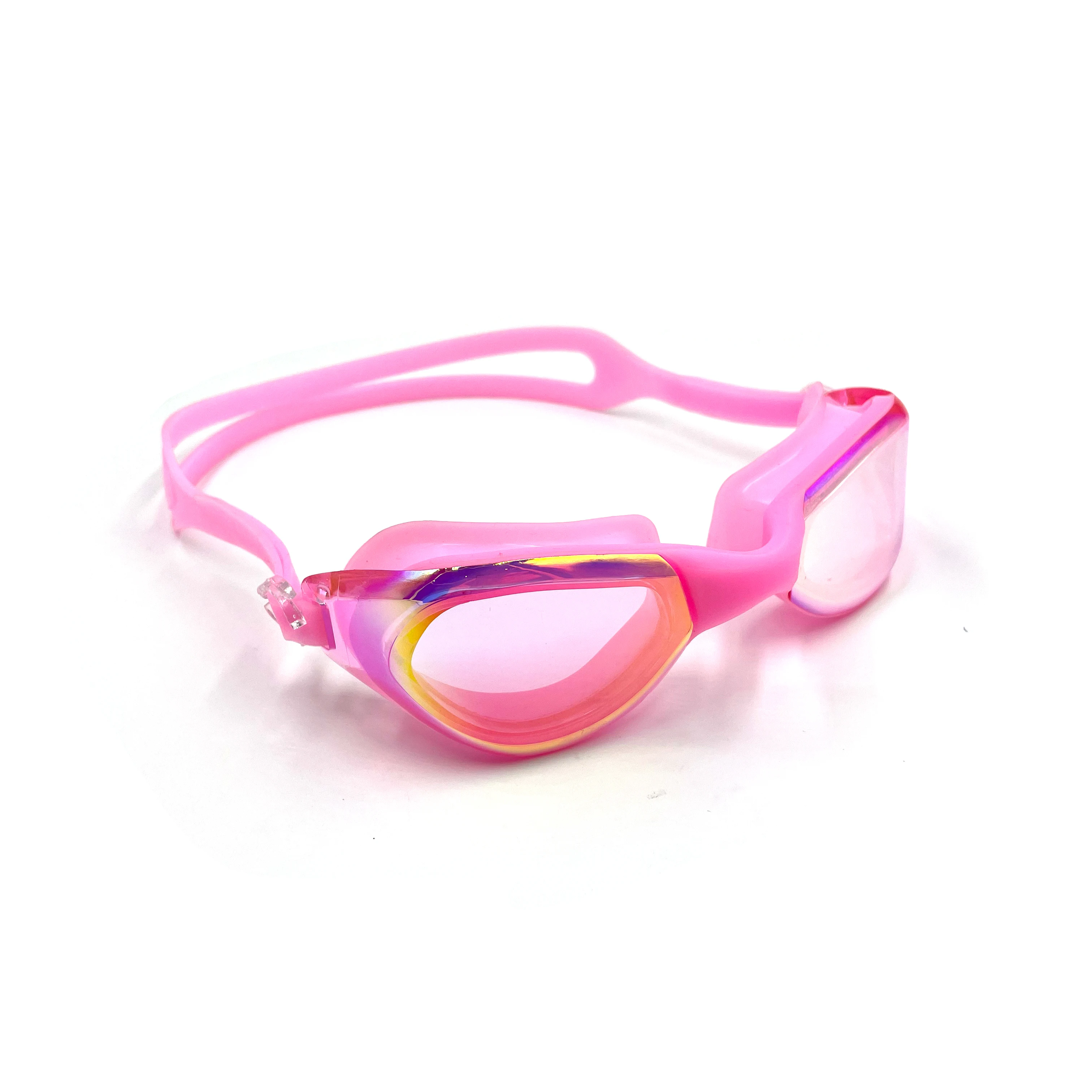 langzhisha Silicone Swim Glasses Waterproof No Leaking Anti Fog UV Protection Adult Swimming Goggles