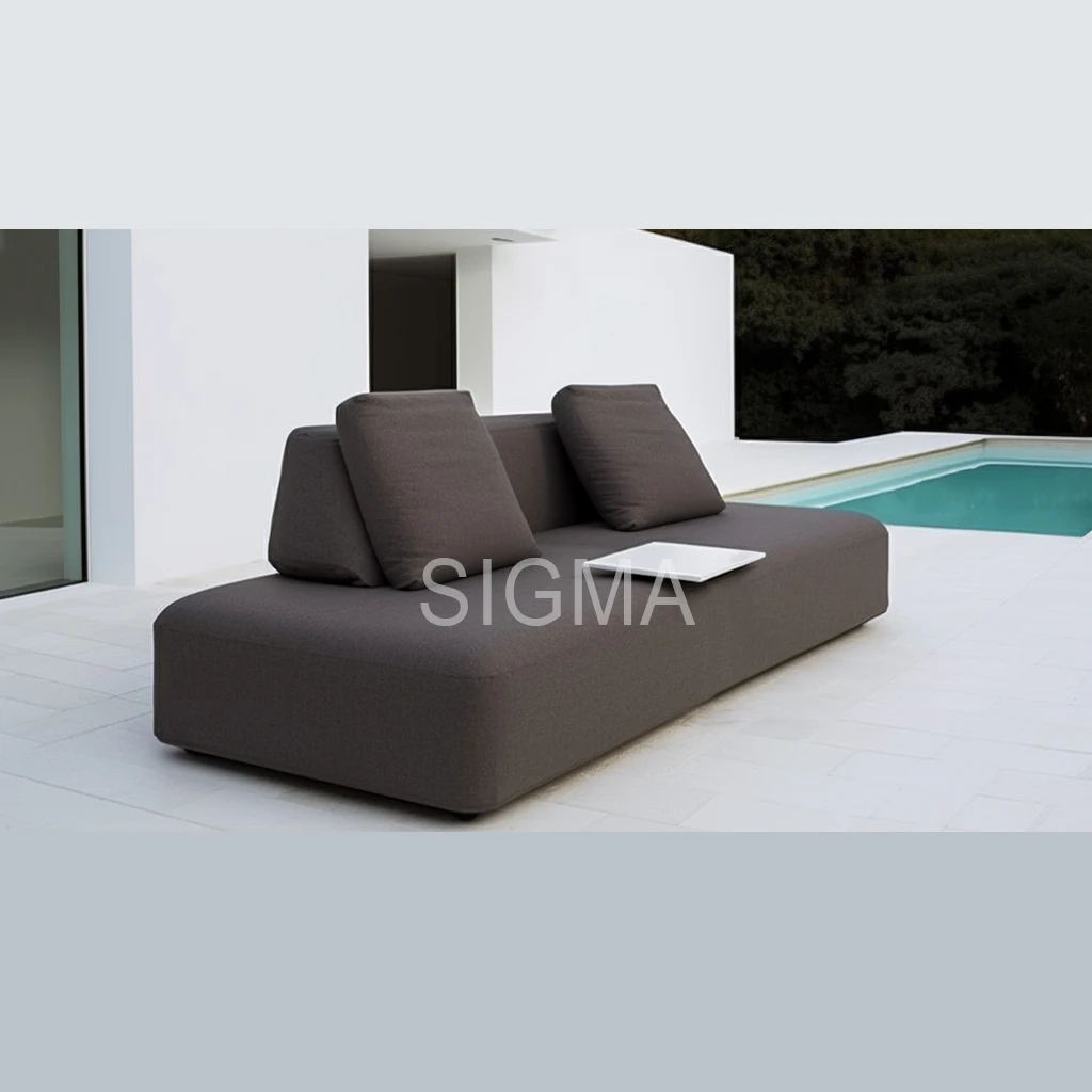 Распродажа треугольные спинки стулья диван уличные диваны водонепроницаемый набор из двух сидений уличный садовая мебель