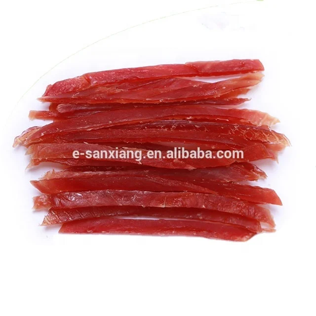 OEM factory direct hot selling soft duck strips dog treats food private label pet food