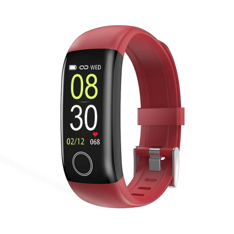 Body Temperature Measuring Smart Bracelet Heart Rate Blood Pressure Smart Bracelet For iPhone Android