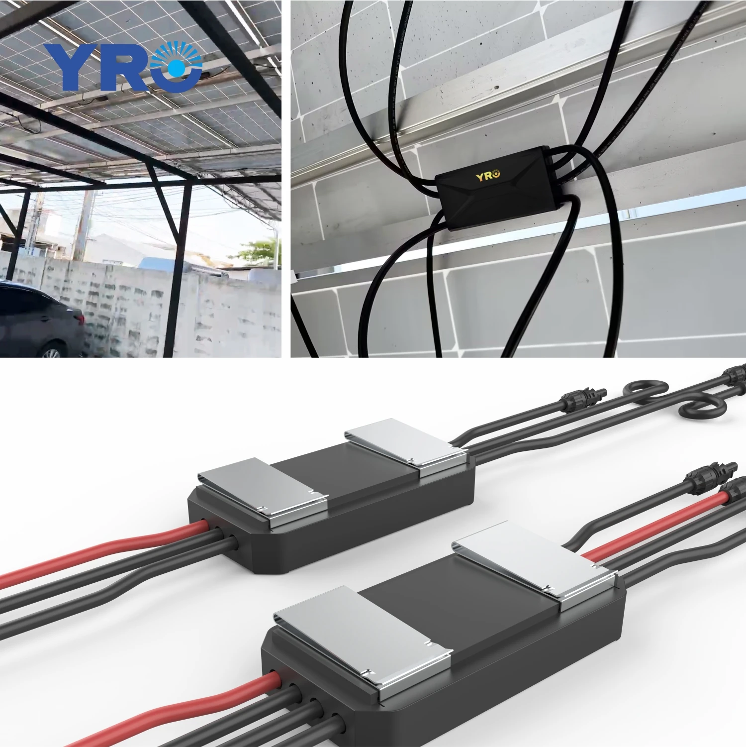 YRO Module Rapid Shutdown SunSpec solar Module Level Rapid Shutdown UL1741 button for solar panel safety RSD home system