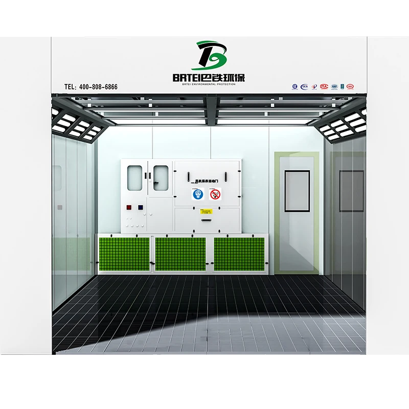 Competitive Price Paint Room Spray Booth Inflatable Spray Booth Truck Electric Powder Coating Oven And Spray Booth