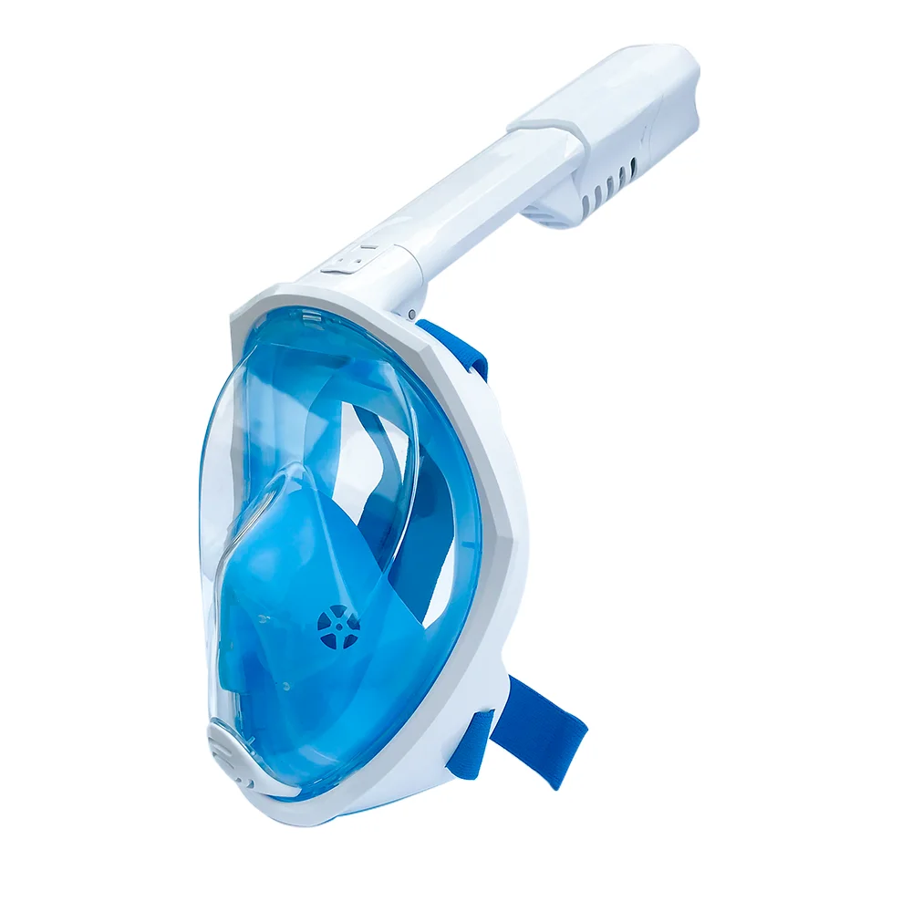 Swim products Panoramic wide view mask dry snorkel set swimming goggles underwater snorkeling mask