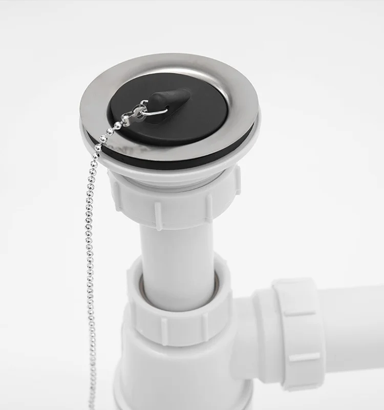 pvc p-trap plastic Bottle Trap for basin High quality with factory