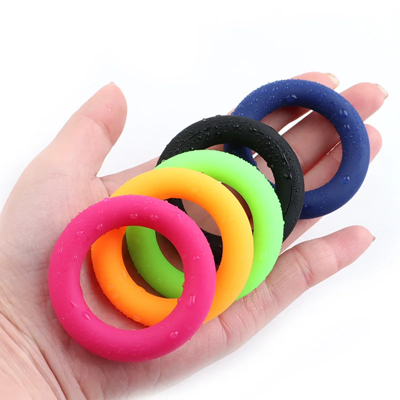 2024 Multiple colors Silicone Penis Ring Thin Cock Ring Penis Rings for Erection Enhancing