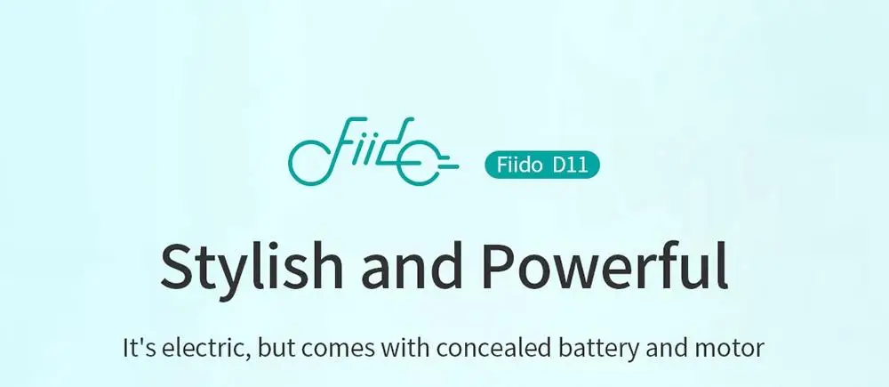 [Poland Stock] FIIDO D11 Folding Electric Moped Bicycle 20 Inches Tire 25km/h Max Speed Three Modes 11.6AH Lithium Battery