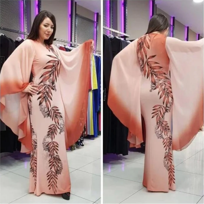 Top fashion plus Different Colors Dubai Abaya Dress