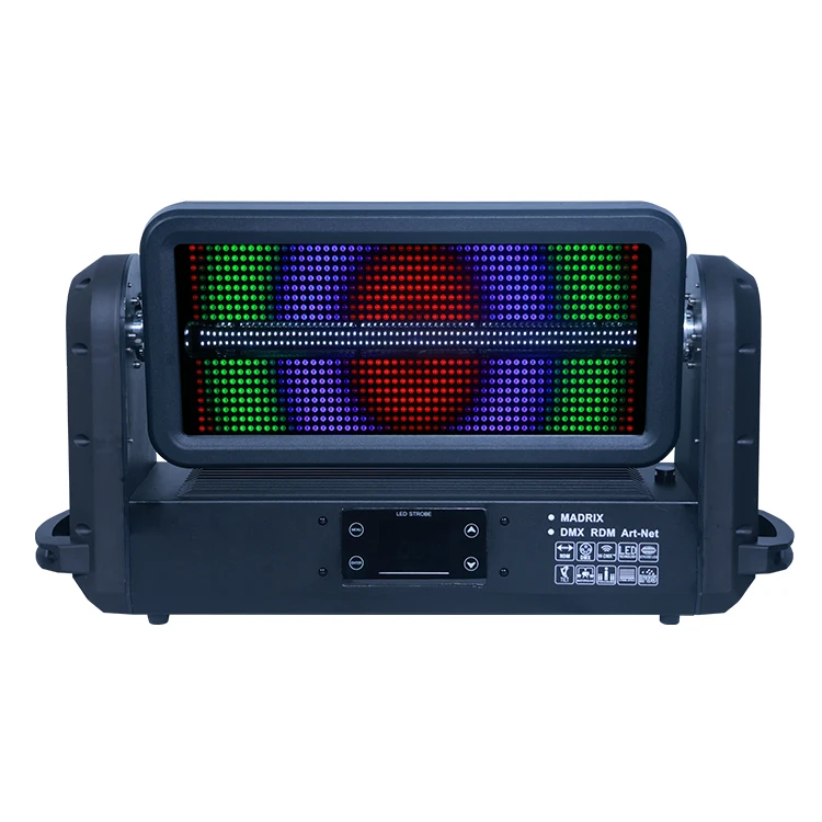 Guangzhou VLTG Outdoor Moving 3000 Strobe Ip65 Waterproofrgbw led moving head light with led pixel control Dj Equipment