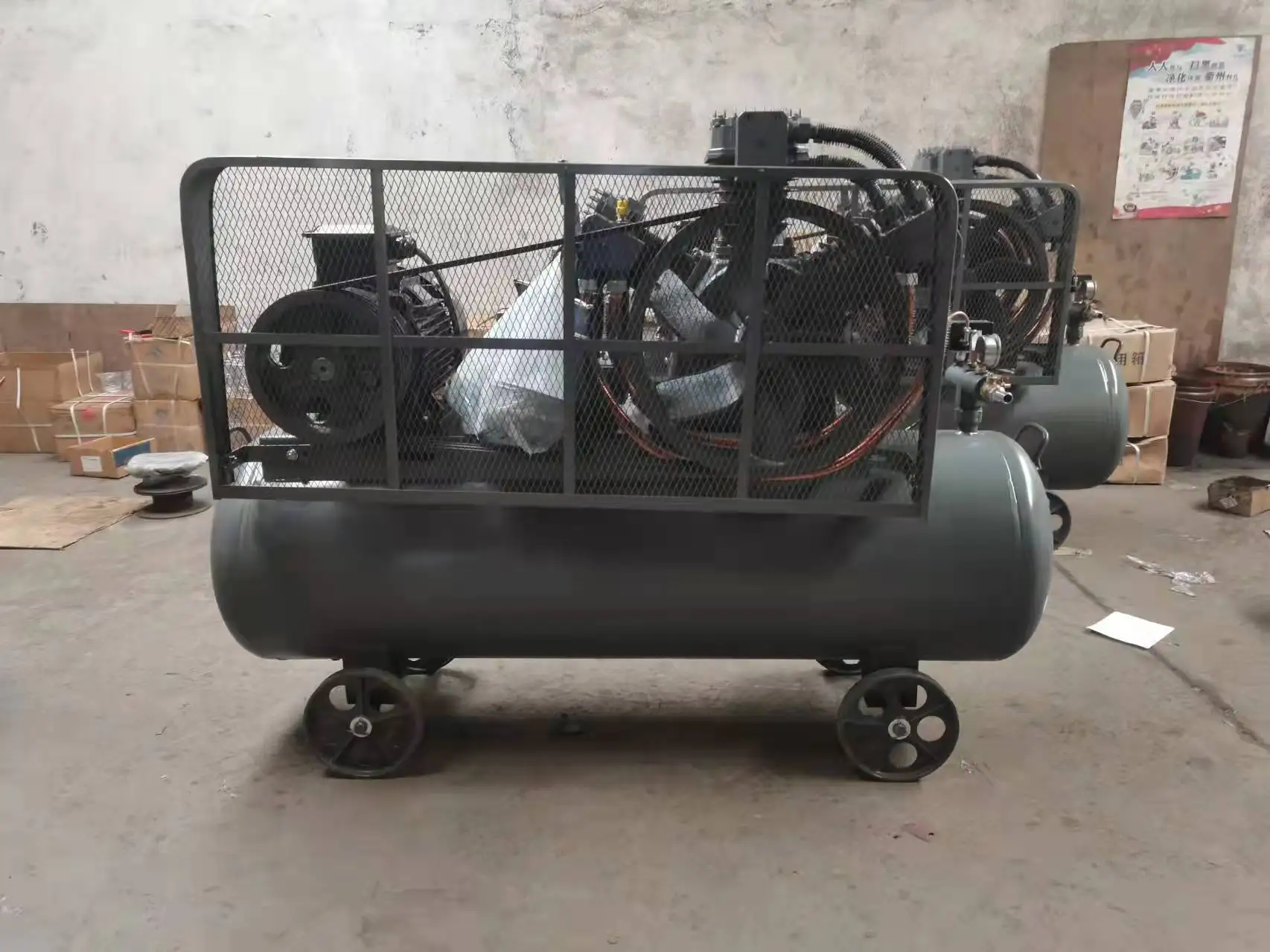 High pressure 25 Bar industrial piston air compressor