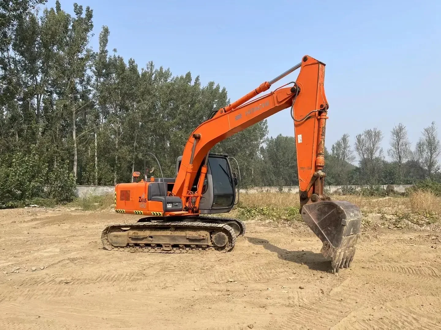 Хорошая машина 100% оригинального экскаватора Zaxis 120 механического использования Hitachi Zx60 Zx70 Zx120 японский гусеничный экскаватор