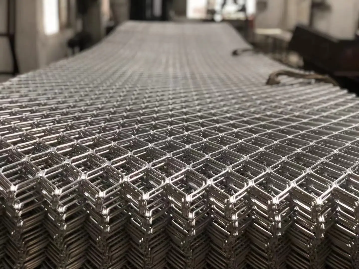 Hotsale Decorative Cladding Panel Diamond Hole Grill Aluminum Expanded Metal Mesh