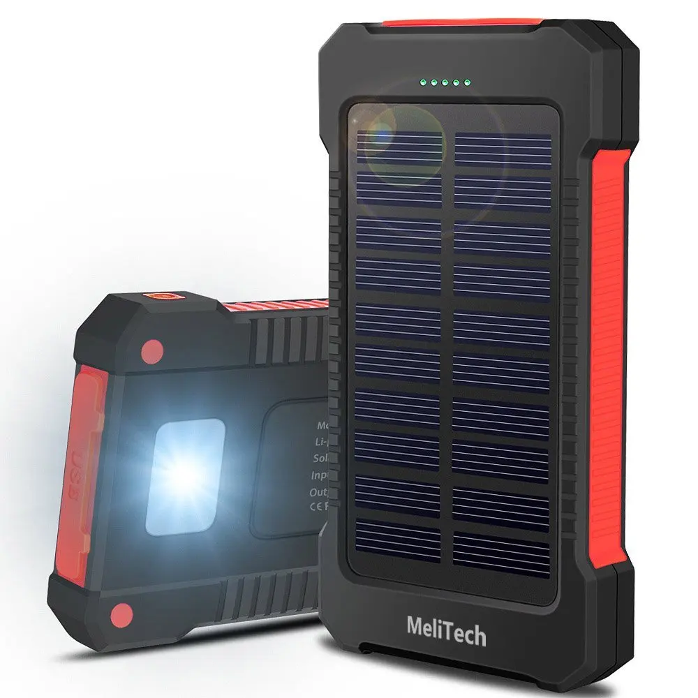 Портативный 10000 мАч Солнечный беспроводной Power Bank мобильные зарядные устройства солнечные банки для Iphone Ipad смартфон