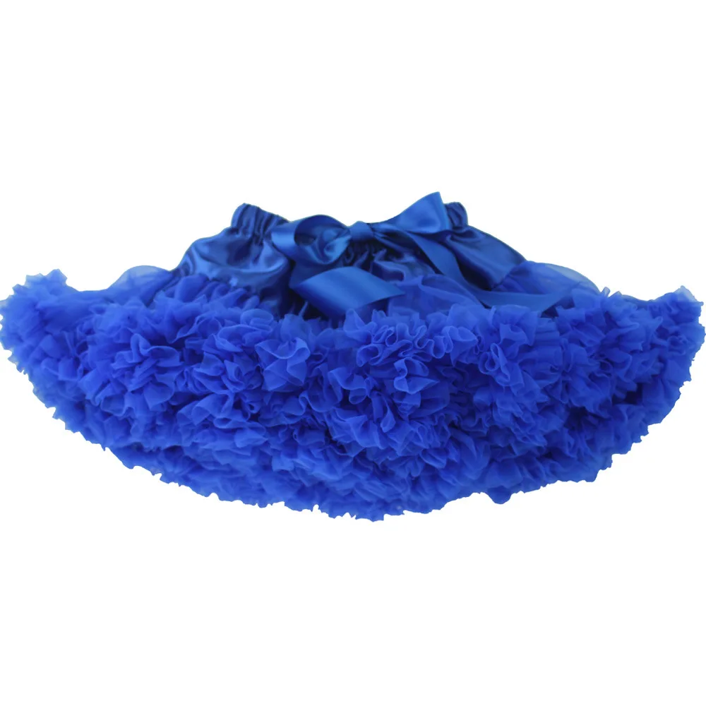 European american solid color fashion performance pettiskirt dance kids clothes children tutu girls skirt