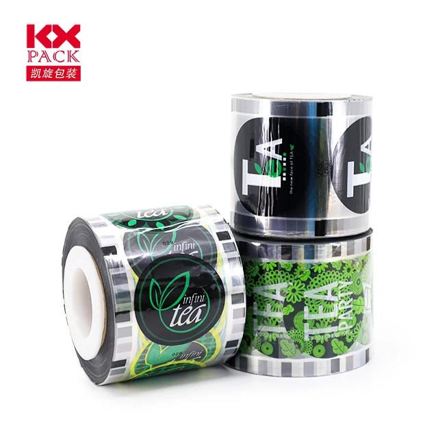 Пластиковая пленка для чайной чашки упаковочная печатная герметизирующая Boba