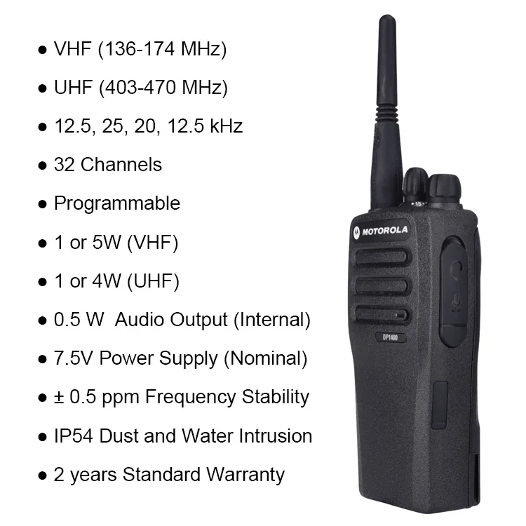 CP200d radius DP1400 DEP450 portable digital vhf uhf walkie talkie handheld 2 way radio for motorola solution