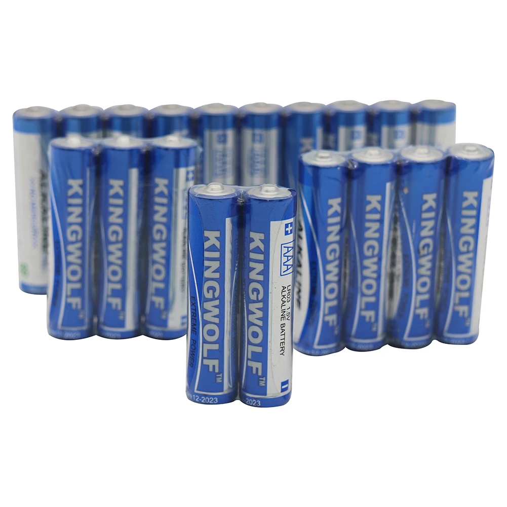  Kingwolf amazoncommercial 1 5 Вольт промышленные супер No.7 Aaa V Lr03 Am4 7 сухие щелочные