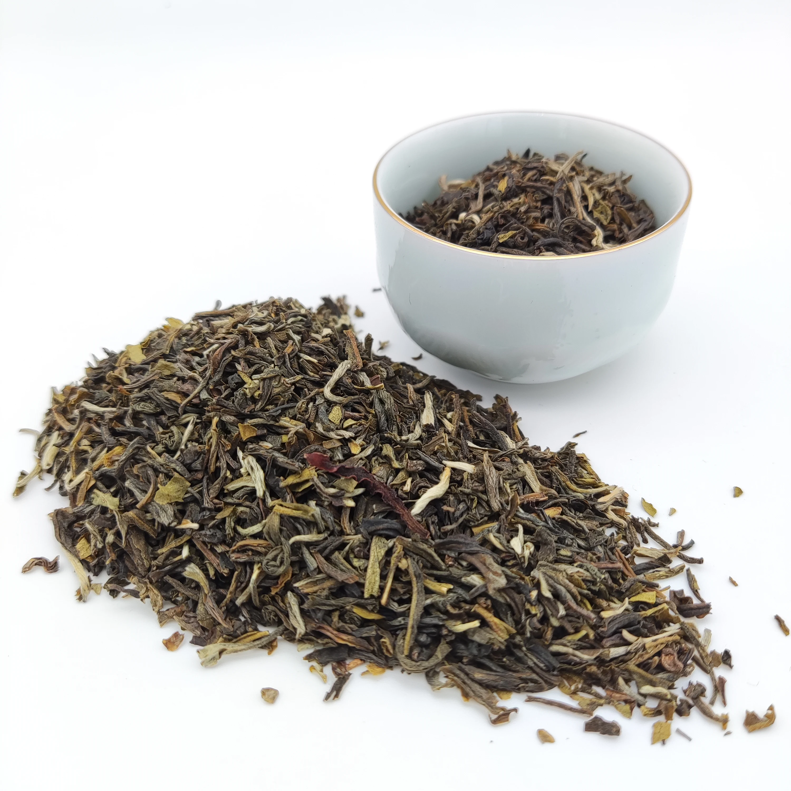 Wholesale European Standard Royal Green Tipped Tea Natural Jasmine Tea Premium Organic Moli Chai