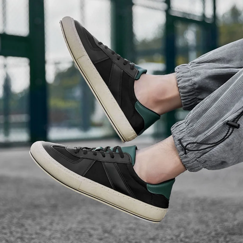 Hot Selling Stylish European Business Casual Men Sneakers Office Executive Walking Waterproof Custom Mens Canvas Casual Shoes