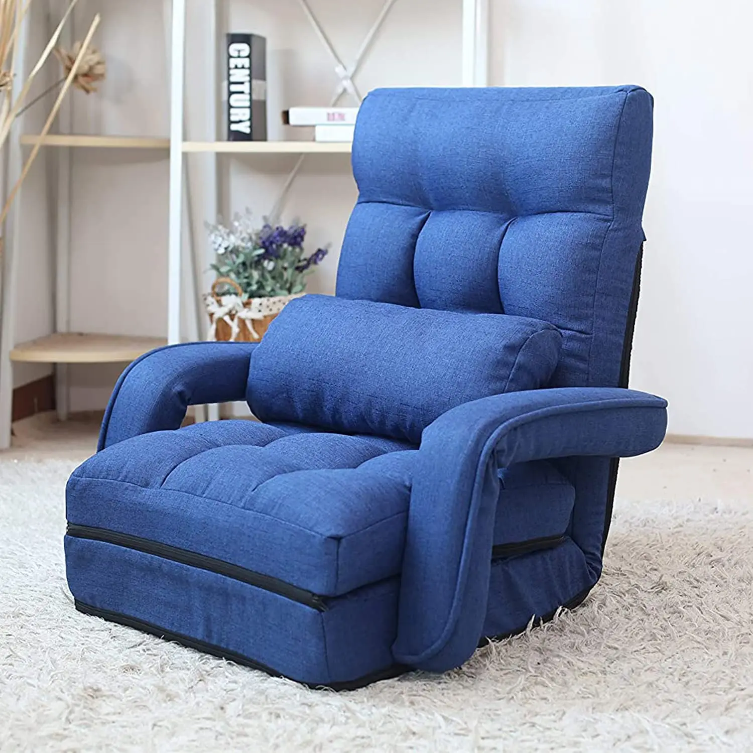 Danlong 6 positions Lazy people japanese style adjustable sofa chair luxury lazy chair floor sofa