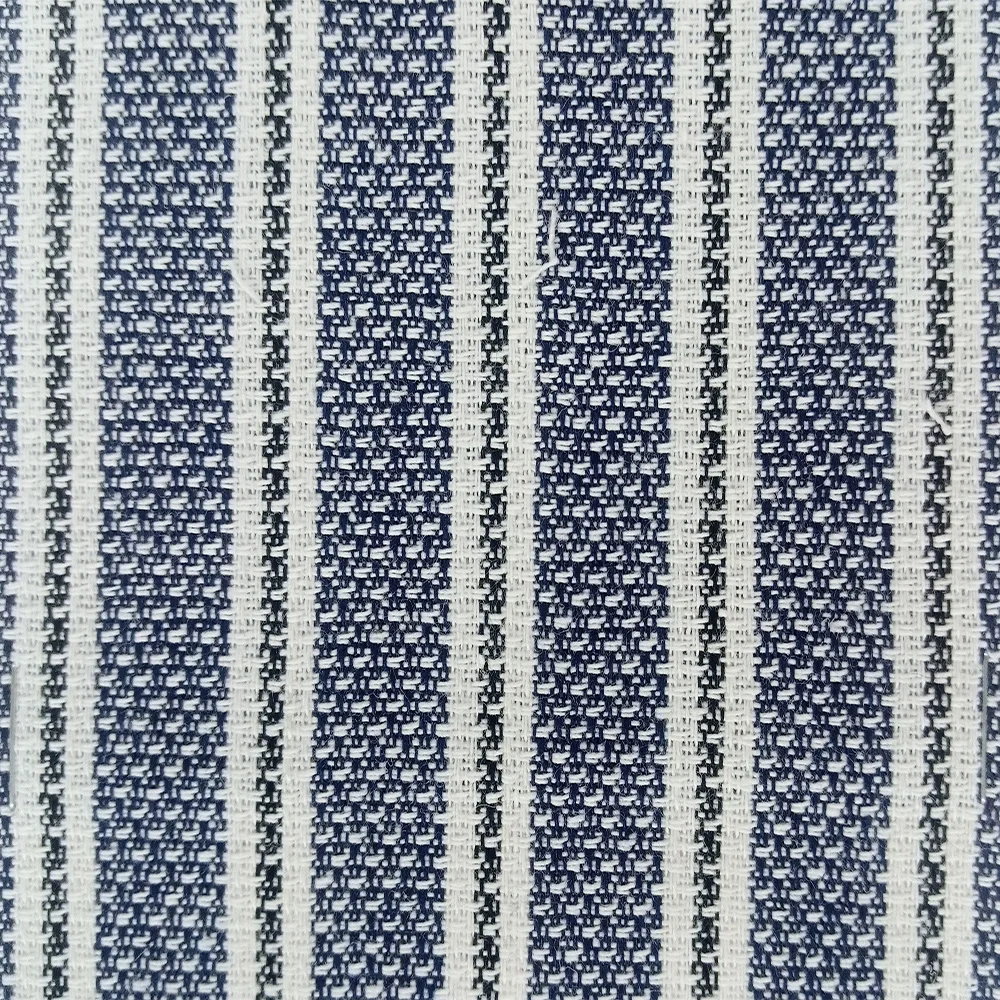 2024 Linen Crinkle Yarn-dyed fabrics with five style of color options for winterwear garments