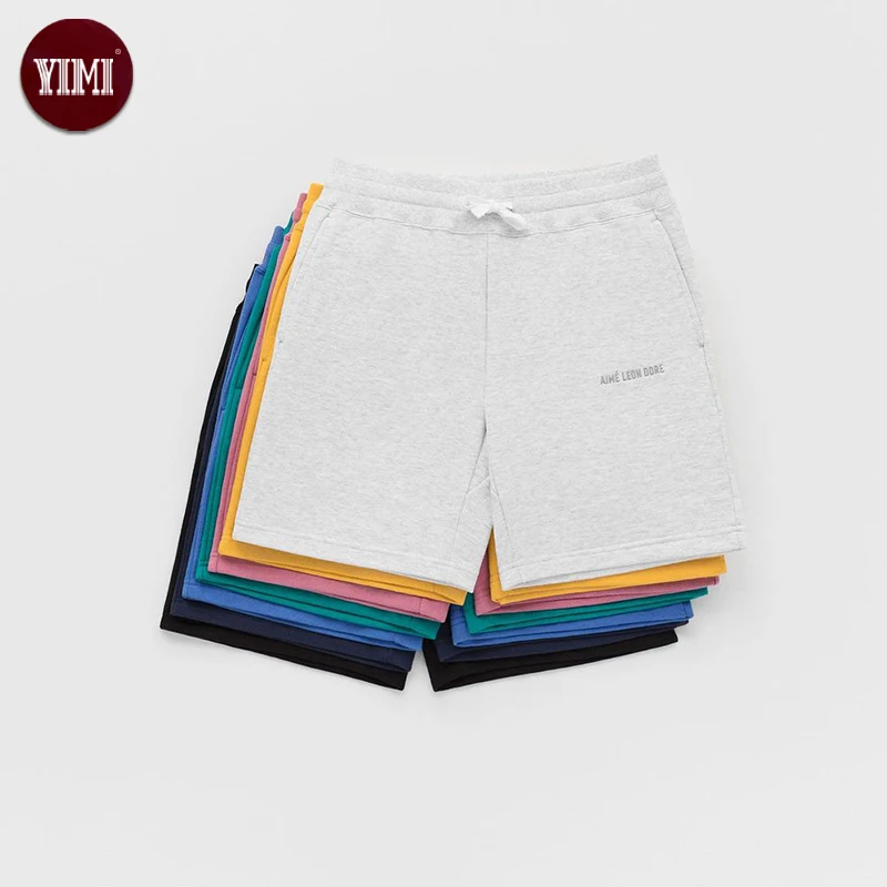 Custom Crewneck Cotton Sweatshirt And Shorts Set Fleece Tracksuit Men Womens Unisex Sweatsuits