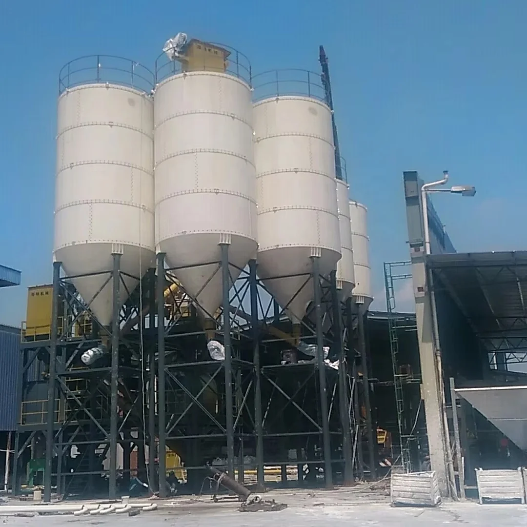 Automatic Clay Brick Making Block Making Machine Cement silo