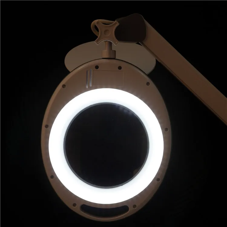 Table Lamp 60 pcs SMD Magnifying Glass Desk Light Magnifier LED for Reading Working Lighting