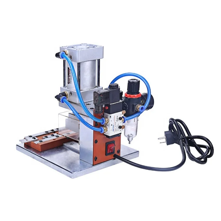 Wl-IDC Pneumatic Automatic Flat Cable Crimping Machine IDE / IDC Ribbon Cable Connector Crimping Machine