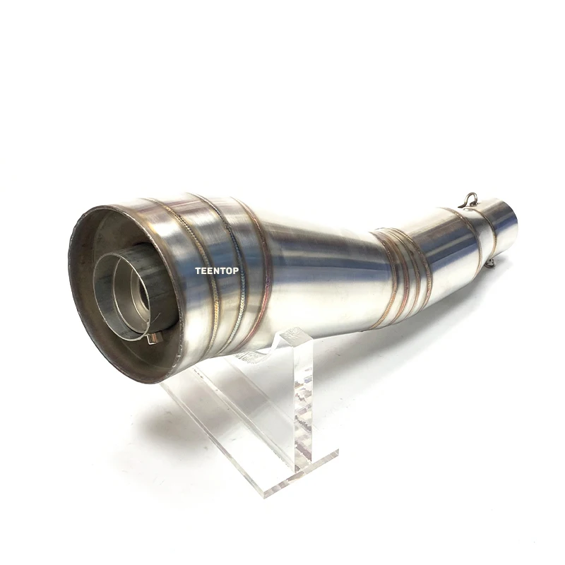 GP Exhaust muffler for GSX250 Ninja400 RSZ BJ600 Triumph 250 Retro exhaust silencer Steel slip-on exhaust