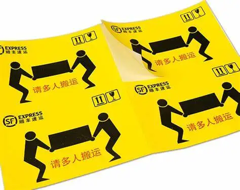 Customized Waterproof Vinyl Adhesive Stickers Various Shapes and Colors