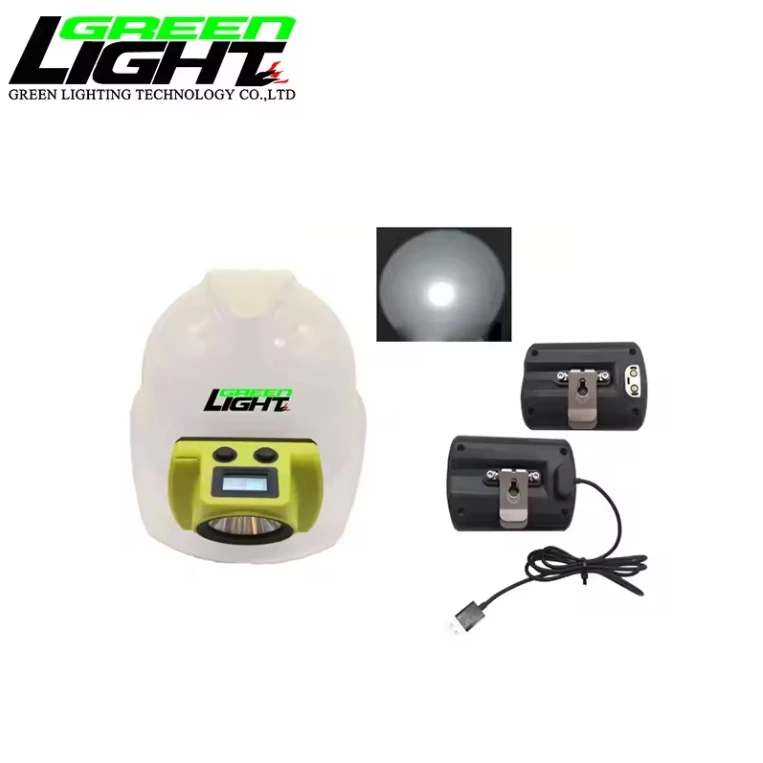 Best Quality Led Cordless Mining Light Miners Cap Lamps 25000lux 6.8Ah Rechargeable Mining Safety Helmet Light