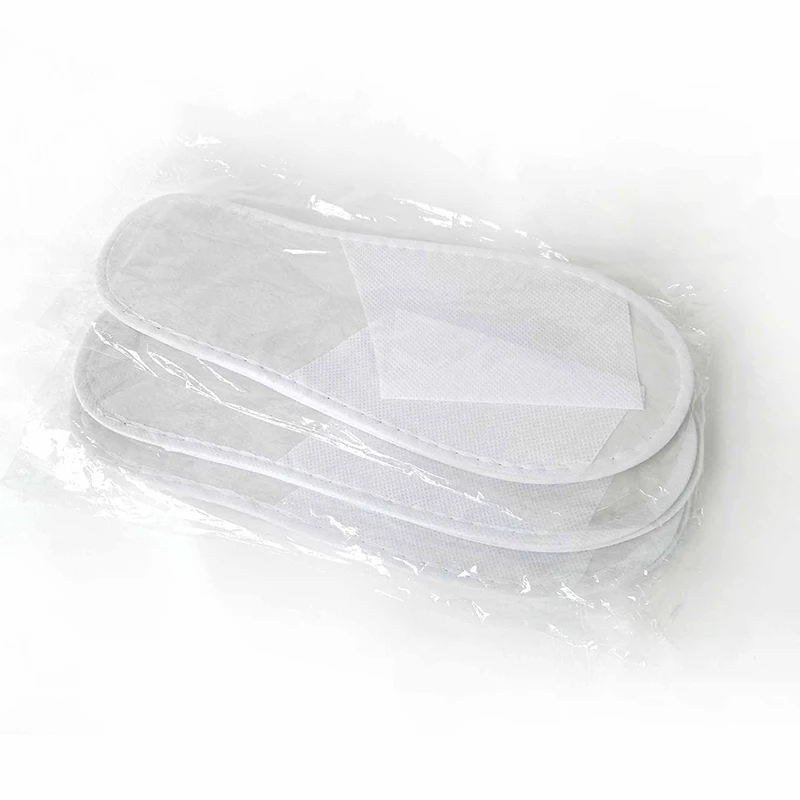 Одноразовые Тапочки унисекс с открытым носком на заказ для отеля спа или педикюра в