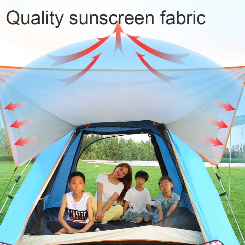 oem Camping Tents Hydraulic Pop Up Automatic  for  Portable Lightweight  outdoor Tent camptown tent