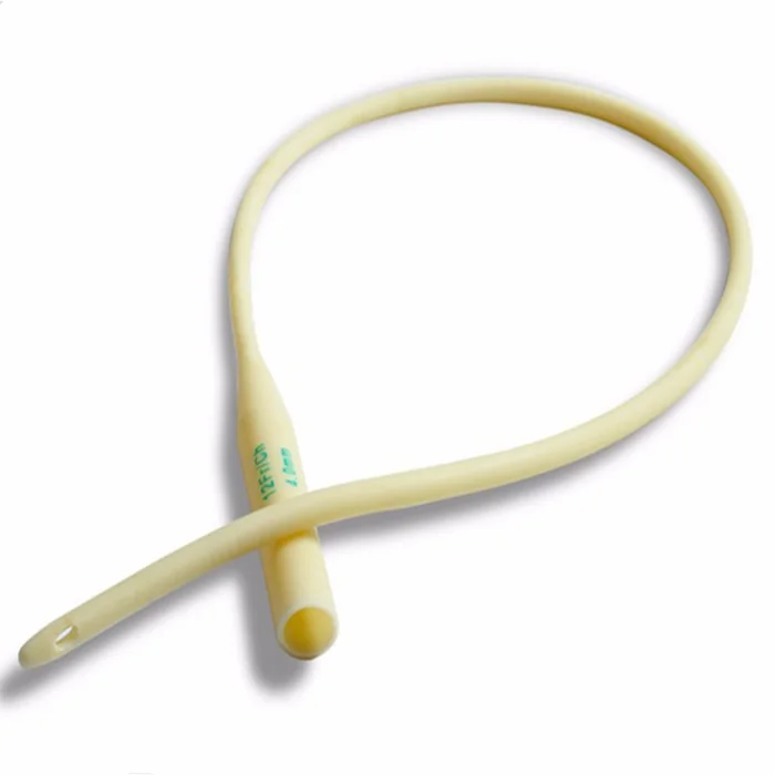 28cm 40cm Latex Silicone Coated Nelaton CATHETER One Way with Closed Tip Wholesale/Manufacture